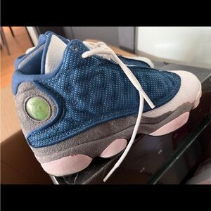Kids Authentic Blue and Gray retro 13